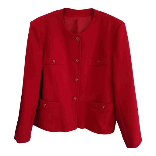 Short red jacket