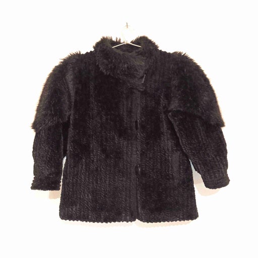 Faux fur coat