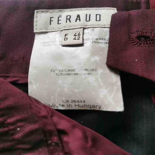 Louis Feraud trousers.