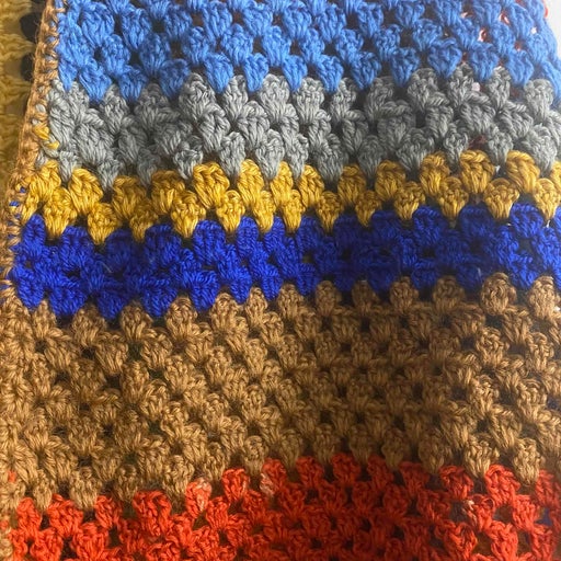 Crochet stole