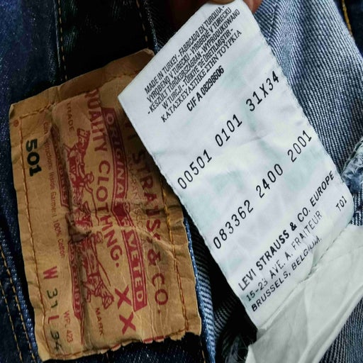 Levi's 501 W31L34 jeans