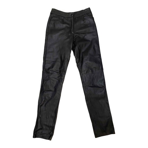 Leather trousers