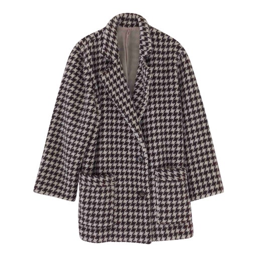 Houndstooth coat