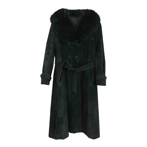 Suede coat