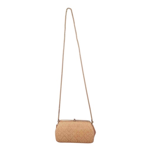 Woven straw bag