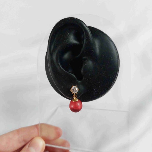 pearl earrings