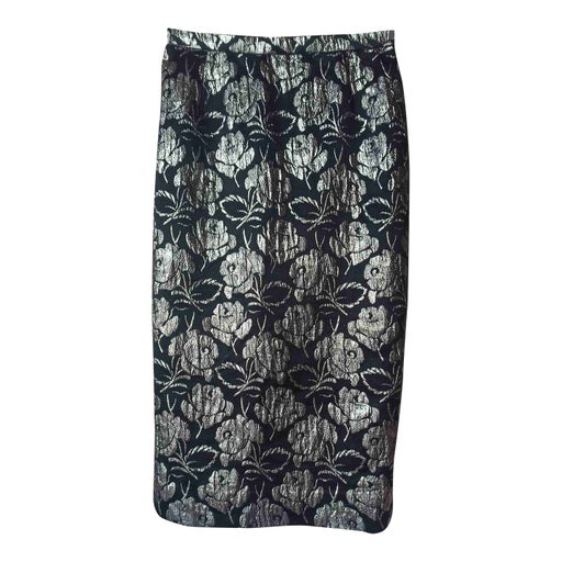 Jupe midi en lurex