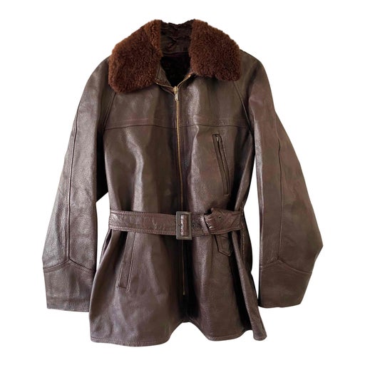 Saharienne en cuir 