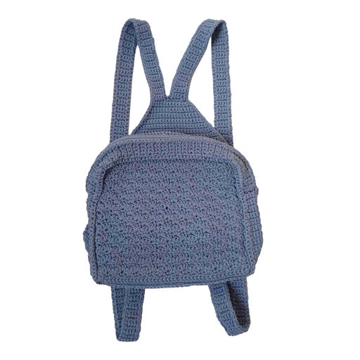 Mini sac à dos en crochet