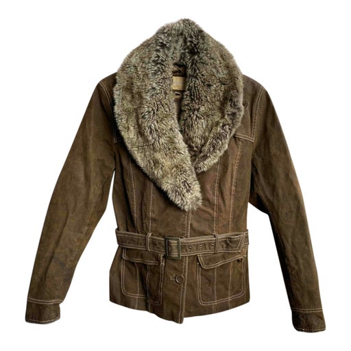 Saharienne en cuir