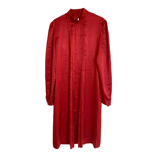 Long pleated dress