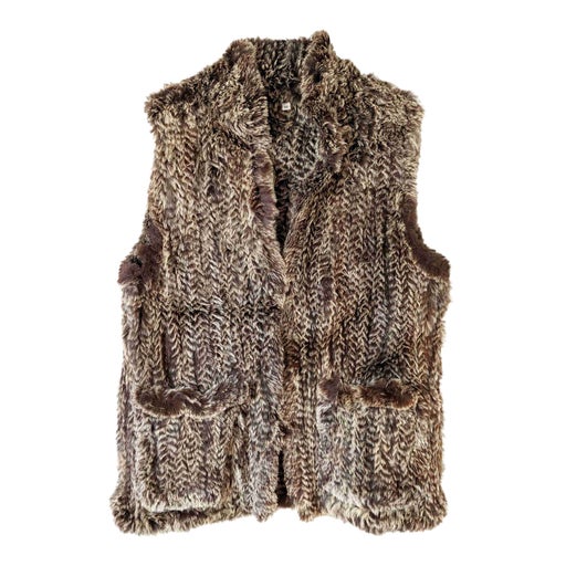 fur vest
