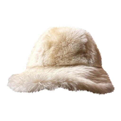 faux fur bucket hat