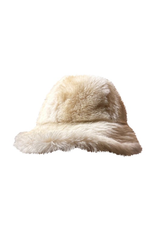faux fur bucket hat
