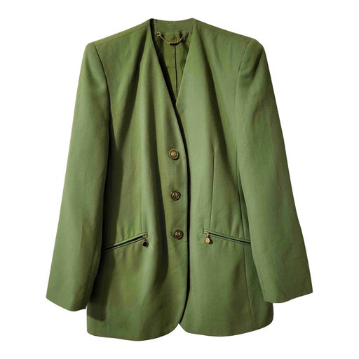 Short green jacket