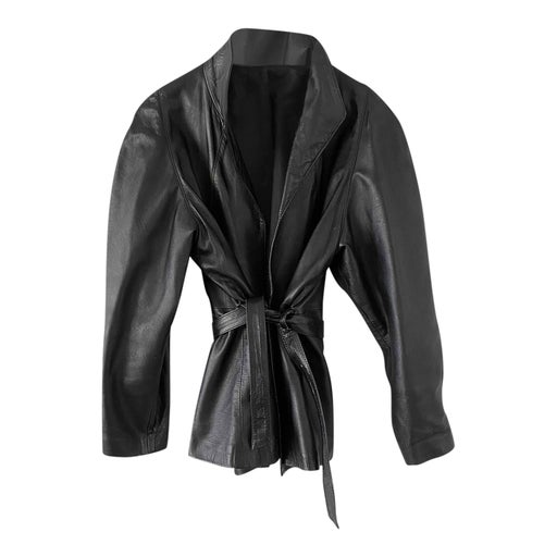 Saharienne en cuir
