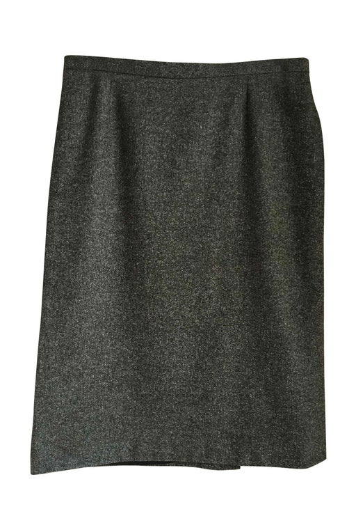 Wool and silk skirt