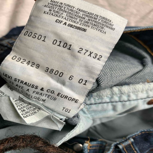 Levi's 501 W27L32 jeans