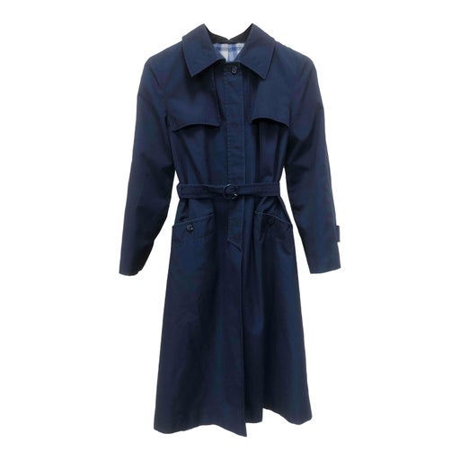 Navy trench coat