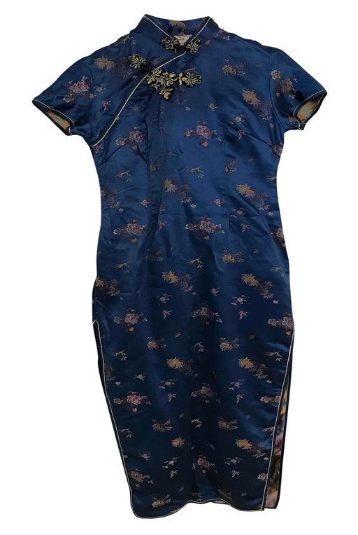 Blue asian dress