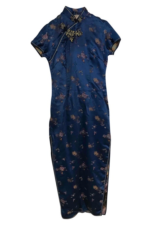 Blue asian dress