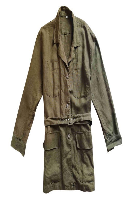 Linen safari jacket