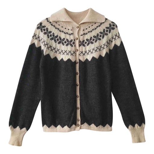 Wool cardigan