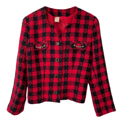 Houndstooth jacket