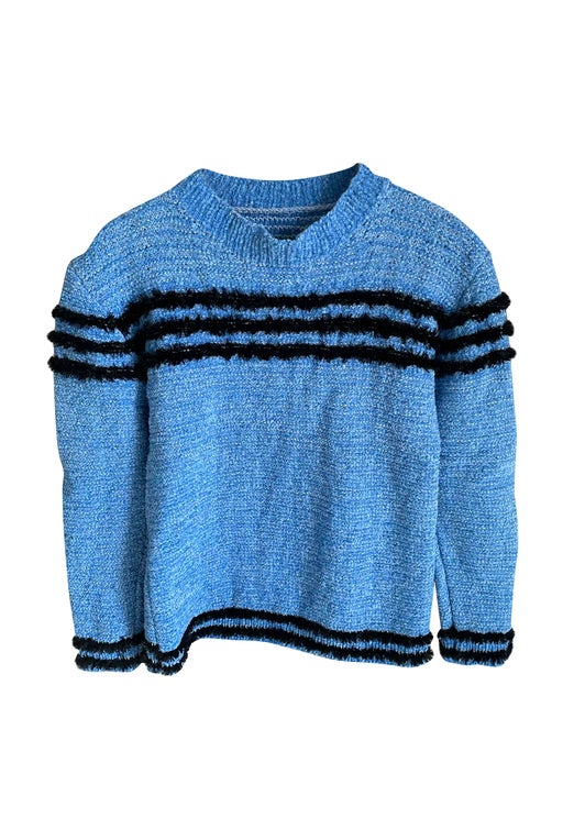 Fringed sweater