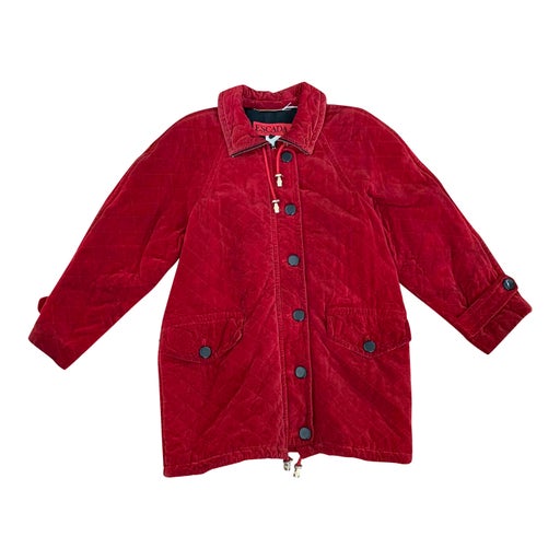 Escada velvet coat