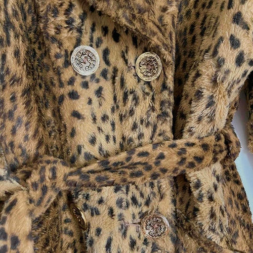 Ungaro leopard trench coat