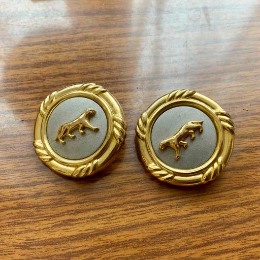 panther earrings