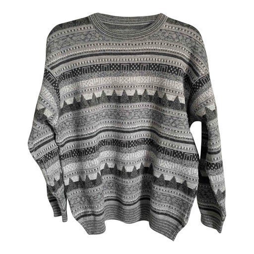 Patterned sweater