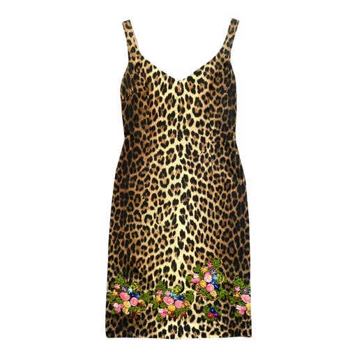 Moschino leopard dress
