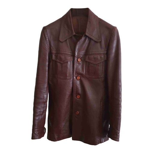 70's leather jacket