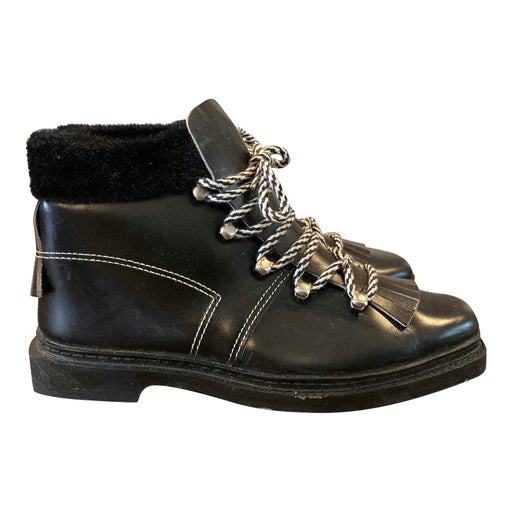 Bottines à lacets