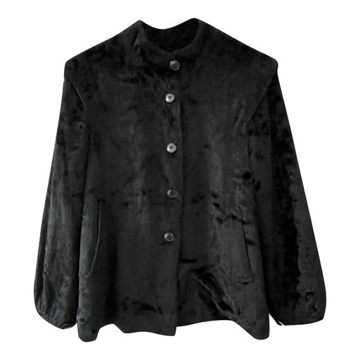 Faux fur jacket