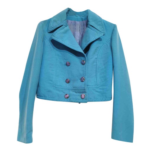 60's blue blazer