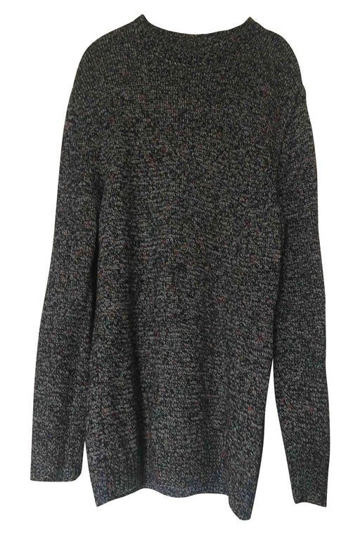Speckled wool sweater