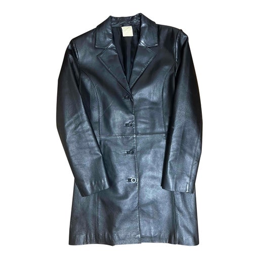 Trench en cuir 