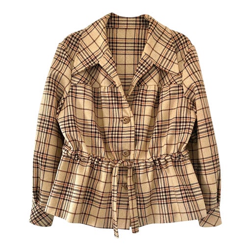 Checked jacket