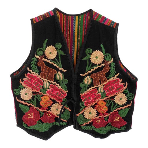Embroidered vest
