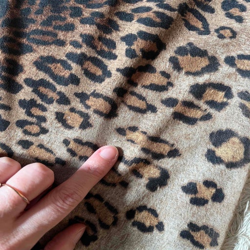 Leopard skirt