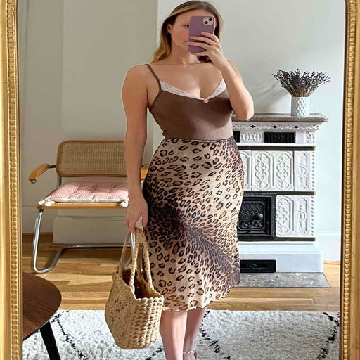 Leopard skirt