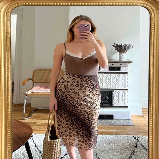 Leopard skirt