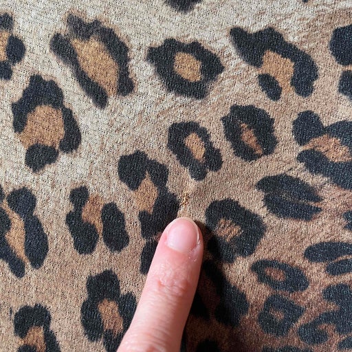Leopard skirt