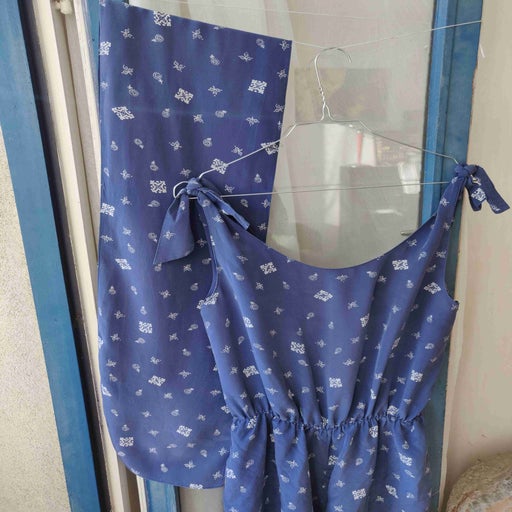 Silk playsuit
