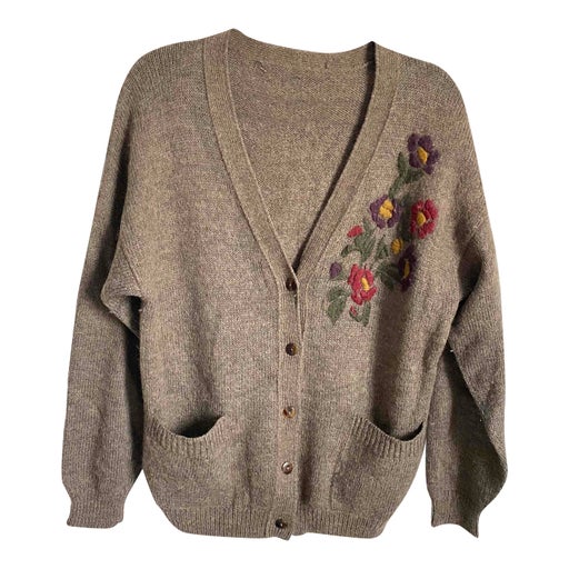 Embroidered cardigan