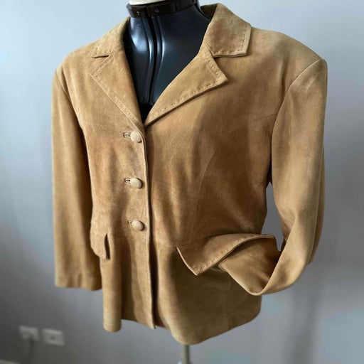 Blazer en daim