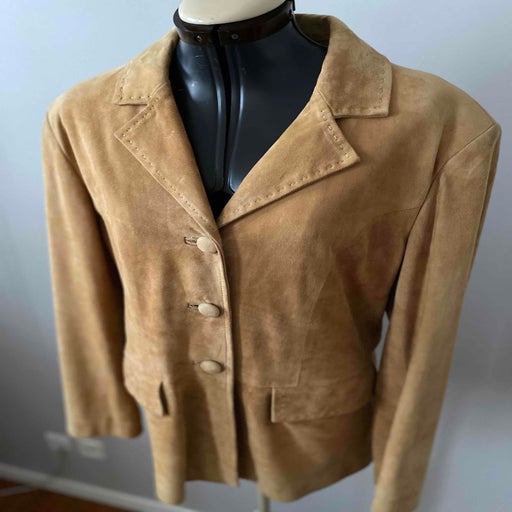 Blazer en daim